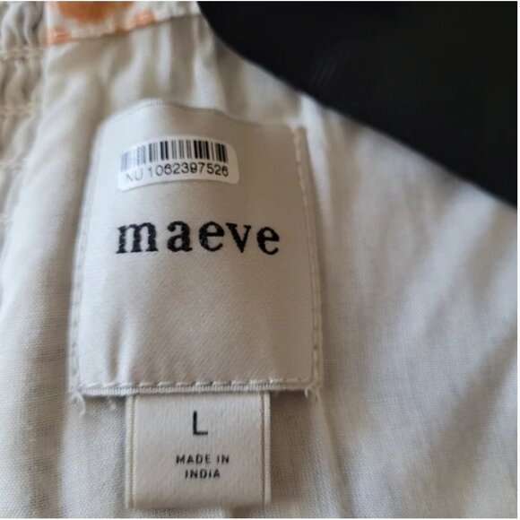 Antropologie Maeve Patchwork Midi Dress size L - Picture 7 of 9